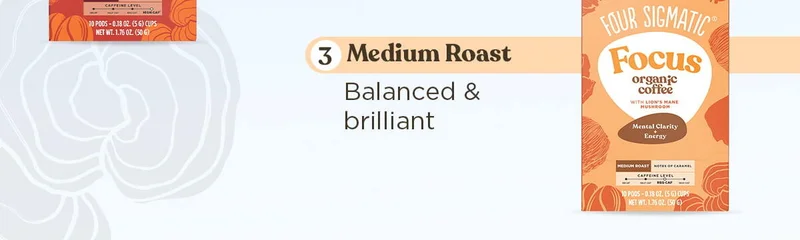 Focus Medium Roast Espresso Pods