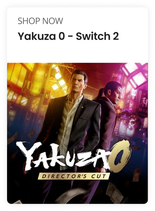 SHOP NOW Yakuza O - Switch 2 DIRECTOR'S CUT