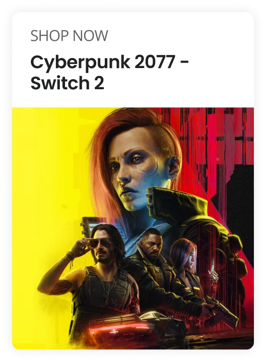 SHOP NOW Cyberpunk 2077 - Nintendo Switch 2