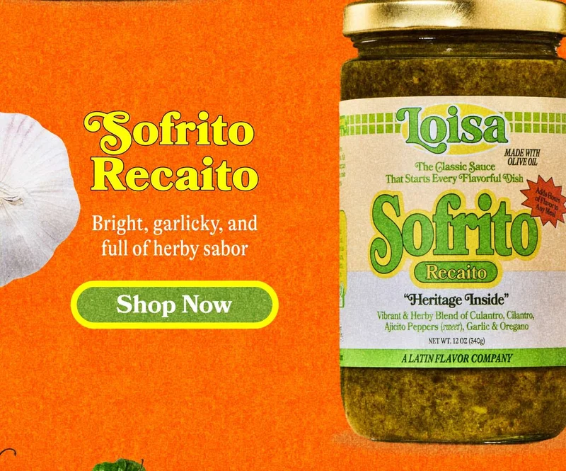Sofrito Recaito Bright, garlicky, and full of green sabor. SHOP NOW