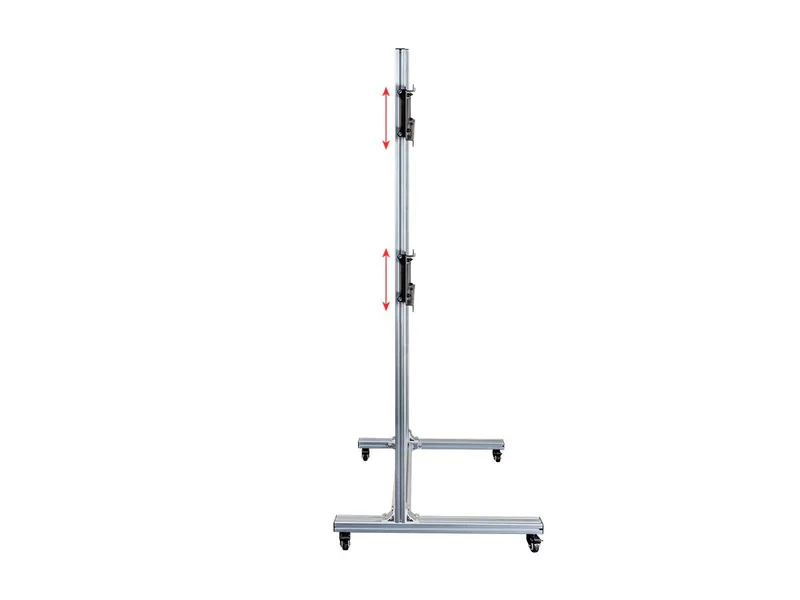 Commercial Series 2x2 Video Wall Display Cart