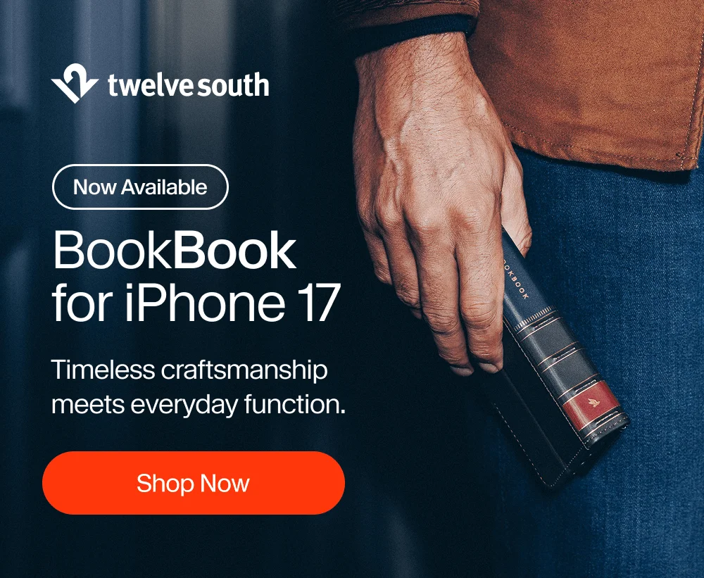 Now Available BookBook for iPhone 17