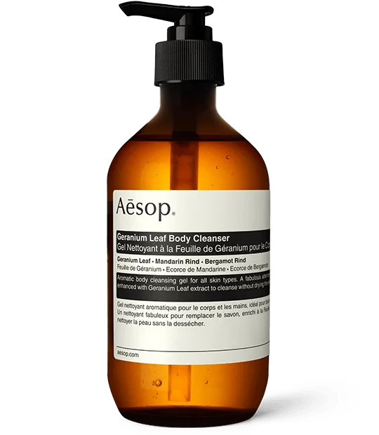 Geranium Leaf Body Cleanser