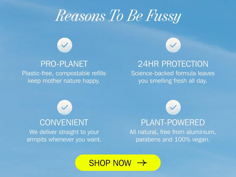 Reasons To Be Fussy