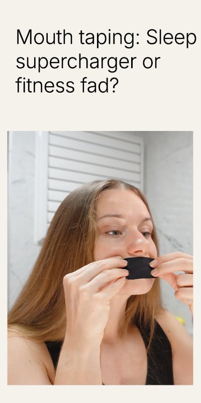 The science behind mouth taping