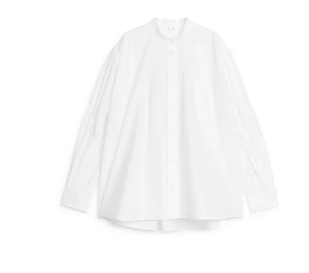 Collarless Shirt