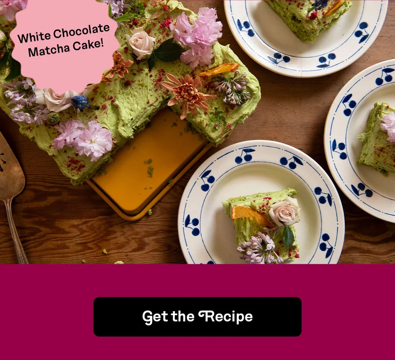 White Chocolate Matcha Cake | Get The Recipe