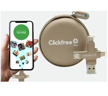 Clickfree Pro 100GB Storage Universal Photo & Video Saver