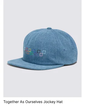Together As Ourselves Jockey Hat