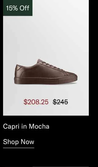 Capri in Mocha. Shop Now