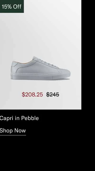 Capri in Pebble. Shop Now