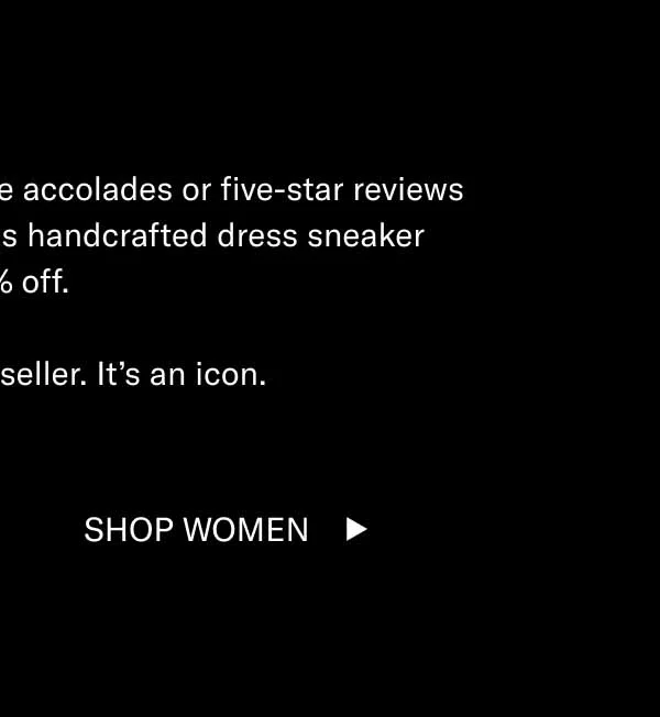 No Koio shoe has received more accolades or five-star reviews than the Capri. Right now, this handcrafted dress sneaker  is 15% off.  It’s not just a bestseller. It’s an icon. Shop Women