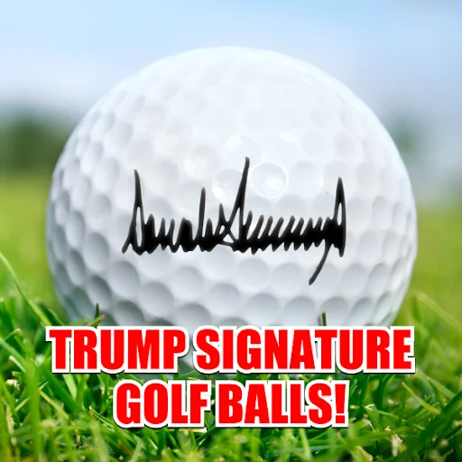 Donald J. Trump Signed Golf Balls!