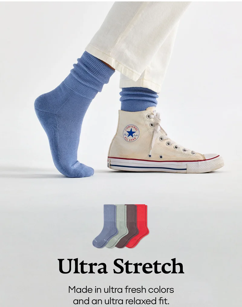Ultra Stretch | Made in ultra fresh colors and an ultra relaxed fit.