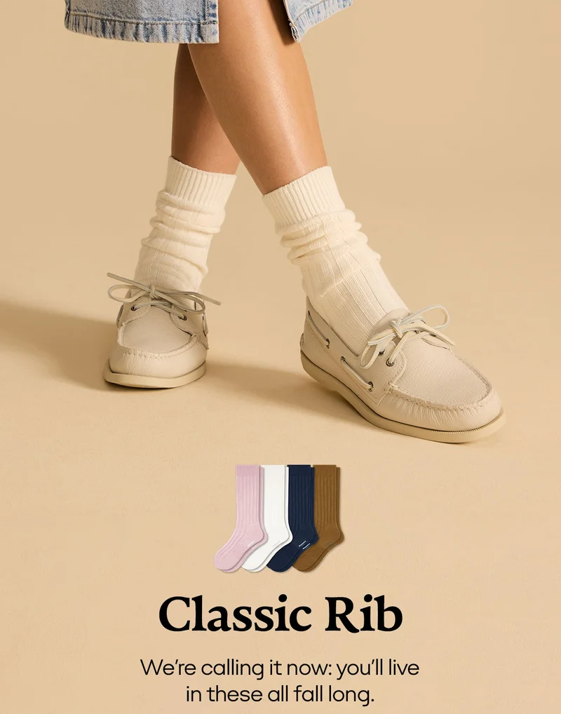 Classic Rib | We're calling it now: you'll live in these all fall long.