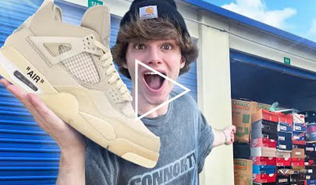 I Found a $5,000 ABANDONED STORAGE UNIT full of SNEAKERS!
