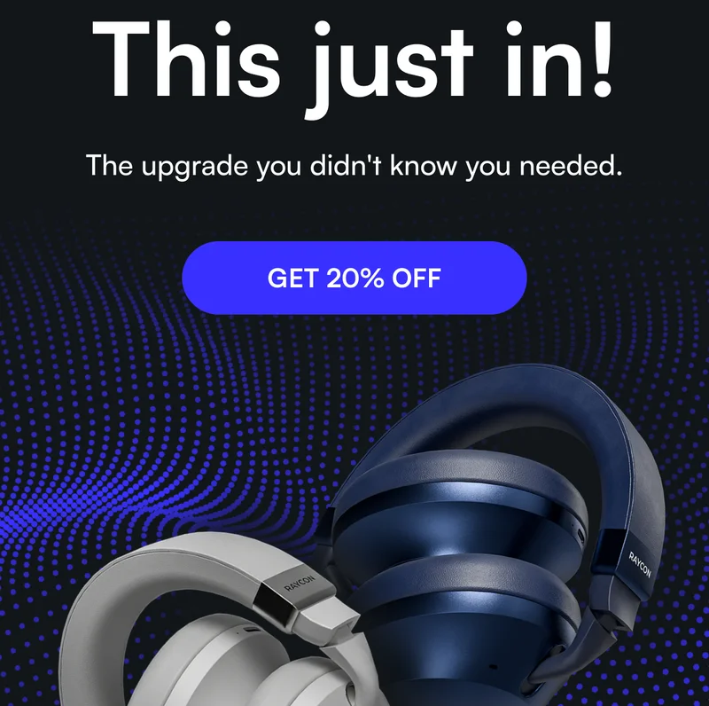 This just in! The upgrade you didn't know you needed.