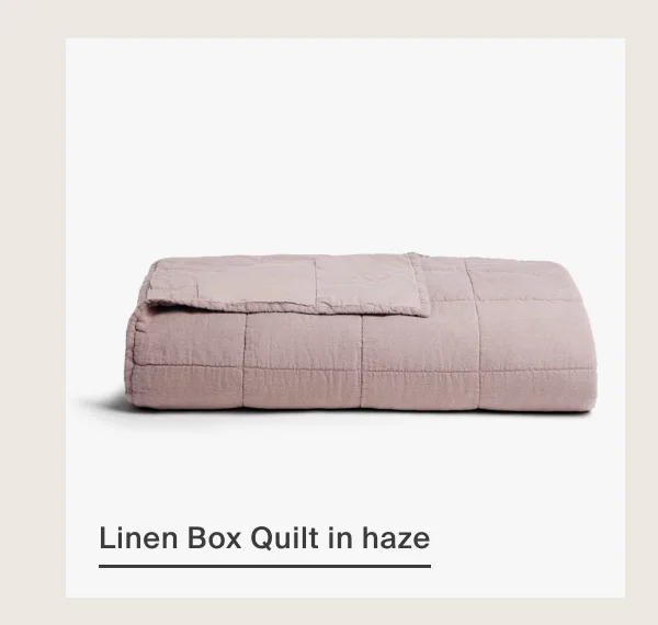 Linen Box Quilt