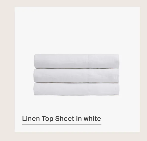 Linen Top Sheet