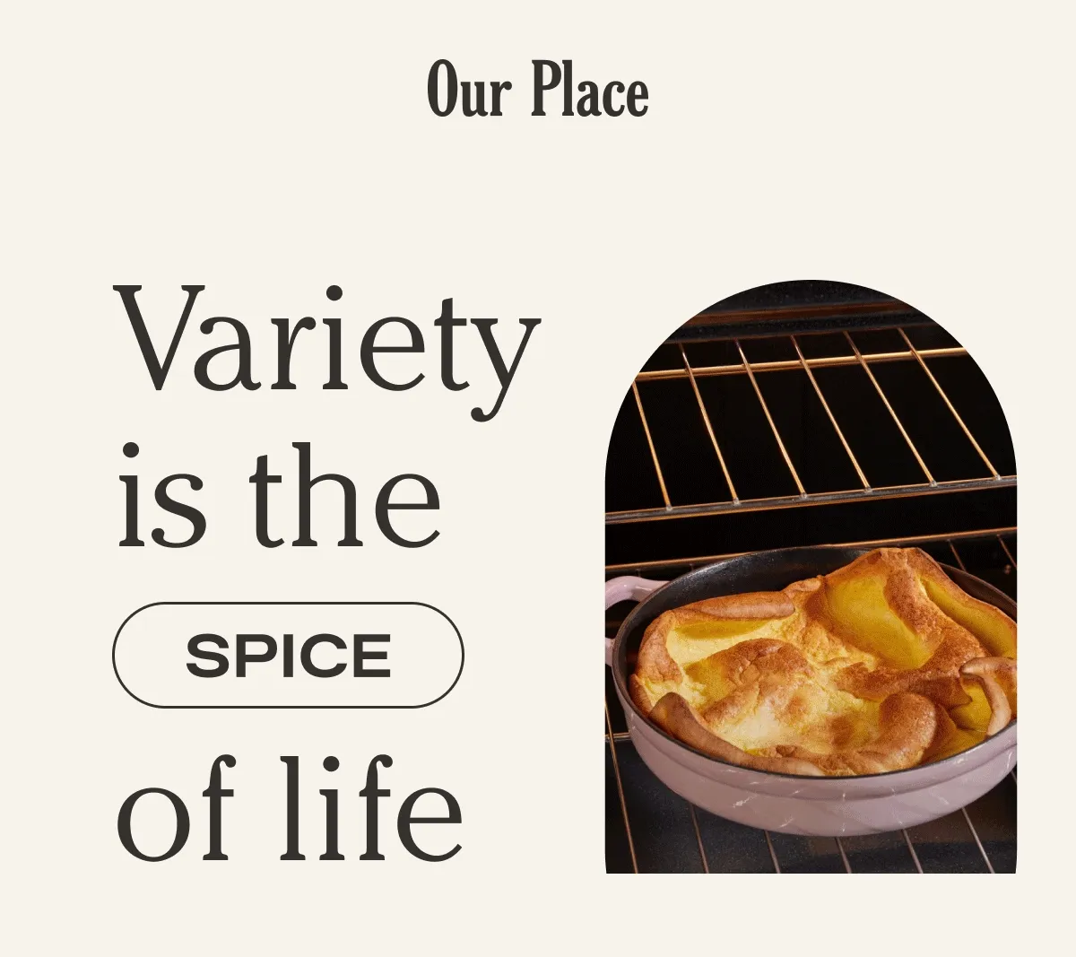 Variety is the spice of life