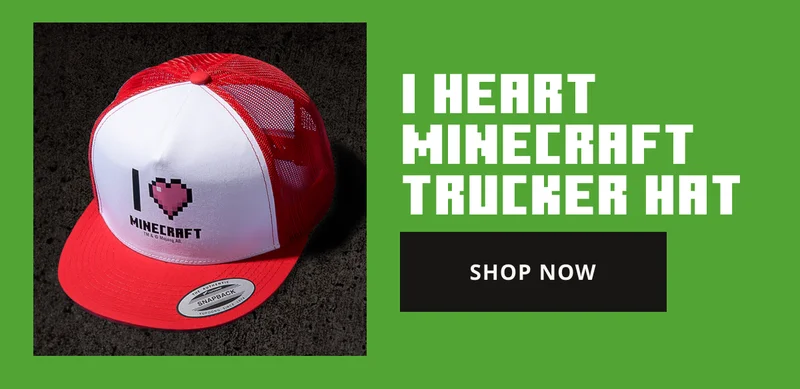 I Heart Minecraft Trucker Hat