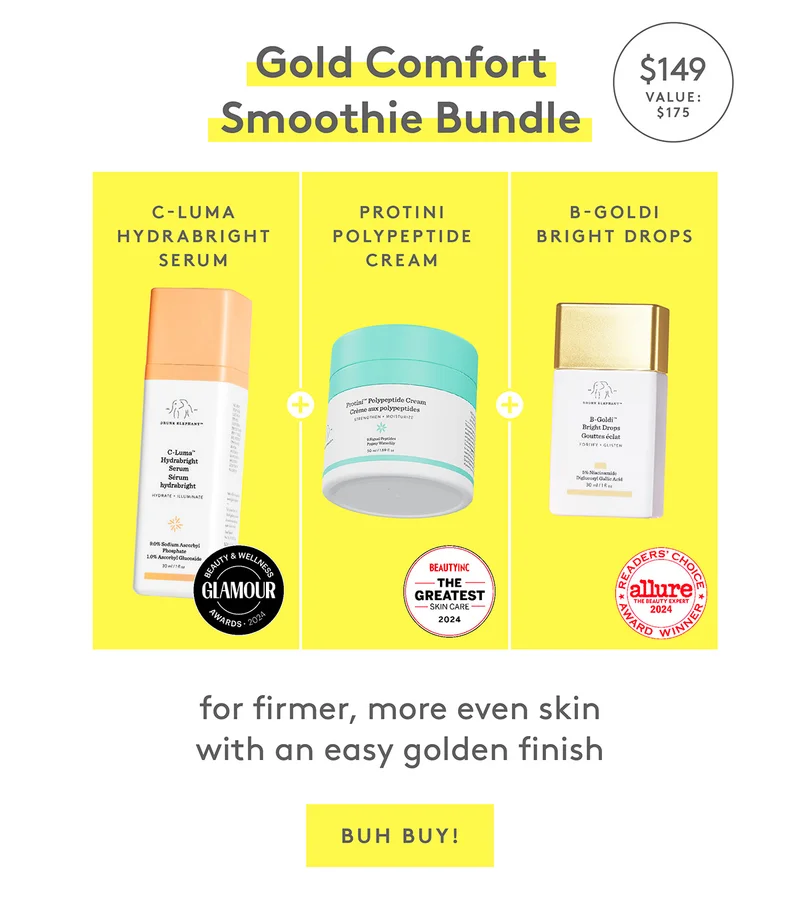 Save 15% with the Gold Comfort Smoothie Bundle