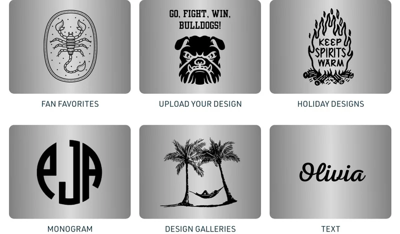 Check Out Our Customization Options