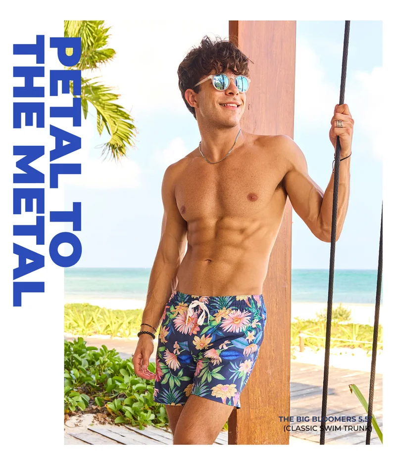 Classic Swim Trunk: The Big Bloomers 5.5"