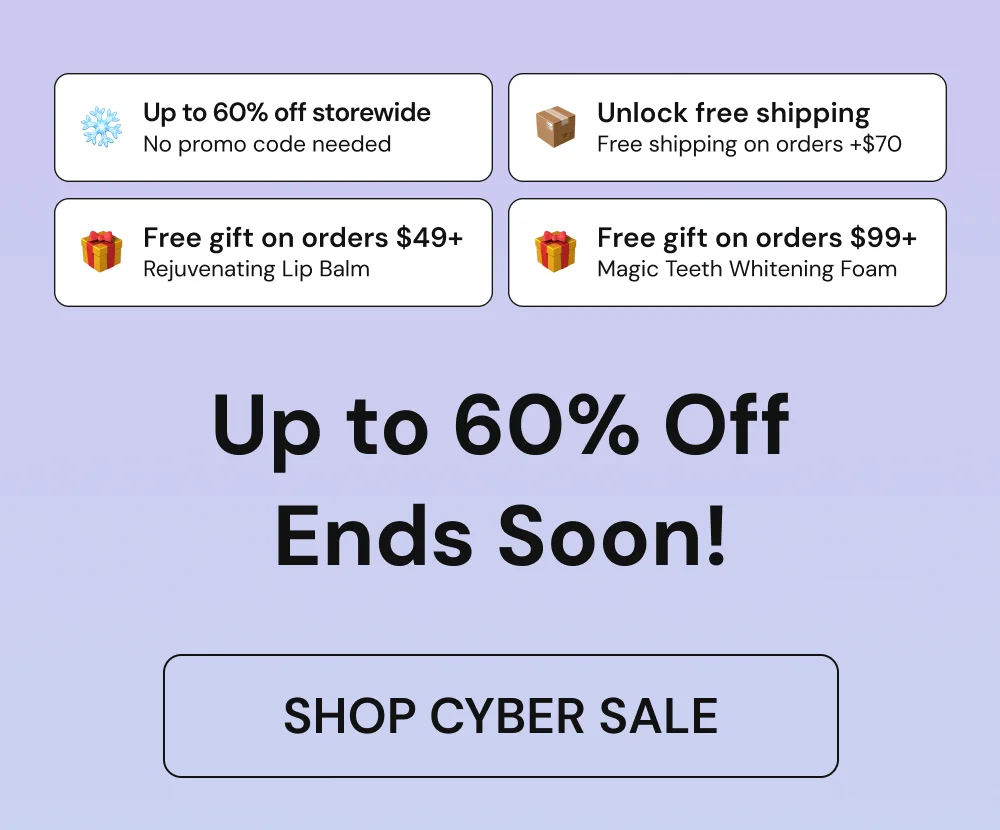 UP TO 60% OFF ENDS TONIGHT