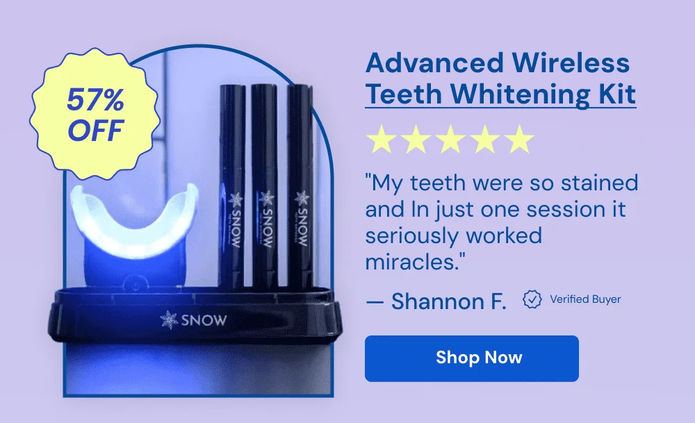 SHOP Advanced Wireless Teeth Whitening Kit