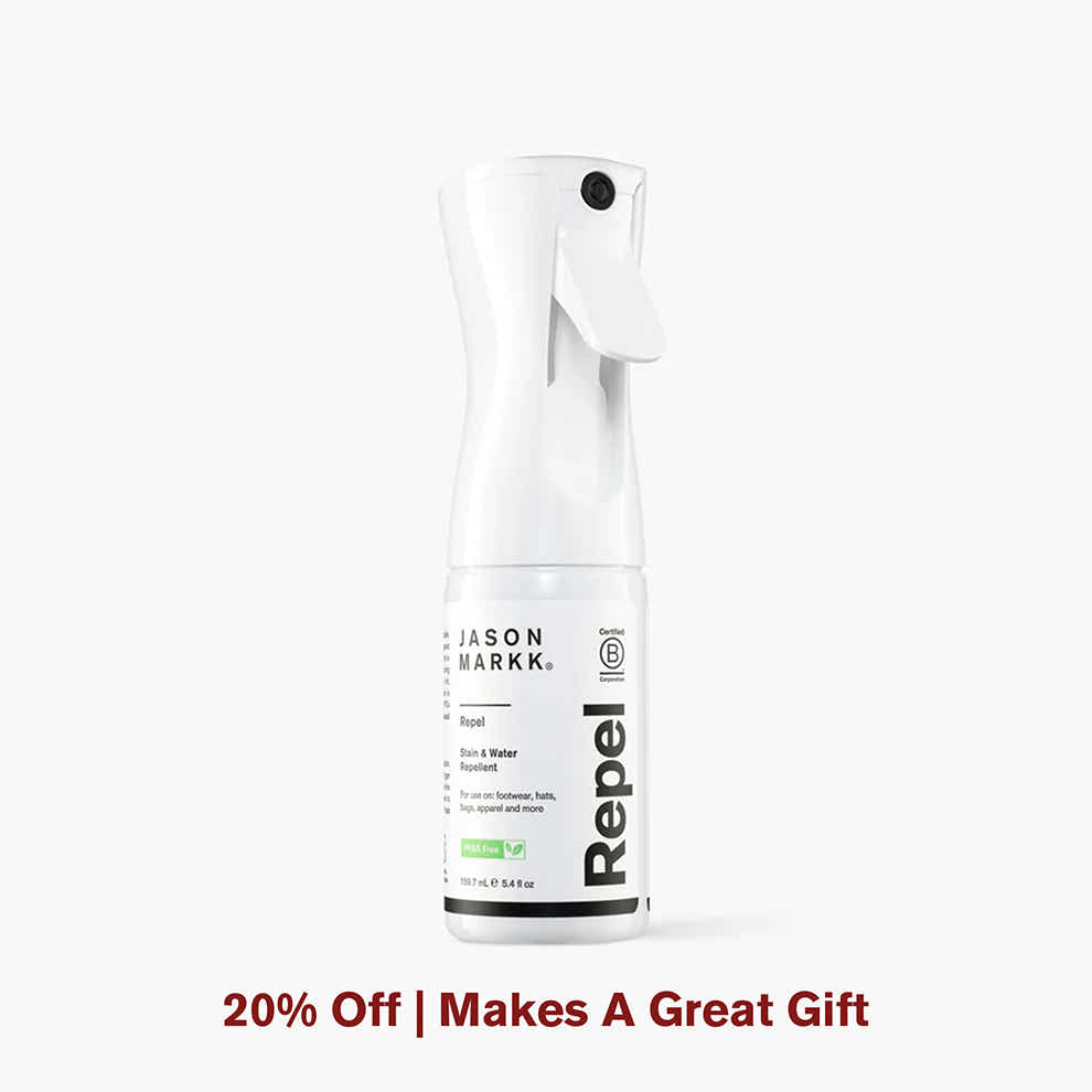 Our water-based Repel formula is VOC-free and does not contain PFAS, PFOA or PFCs (forever chemicals). It safely creates a durable, breathable barrier...