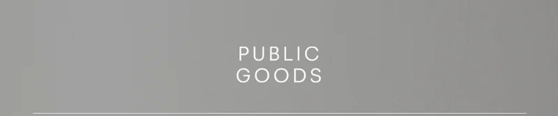 Public Goods
