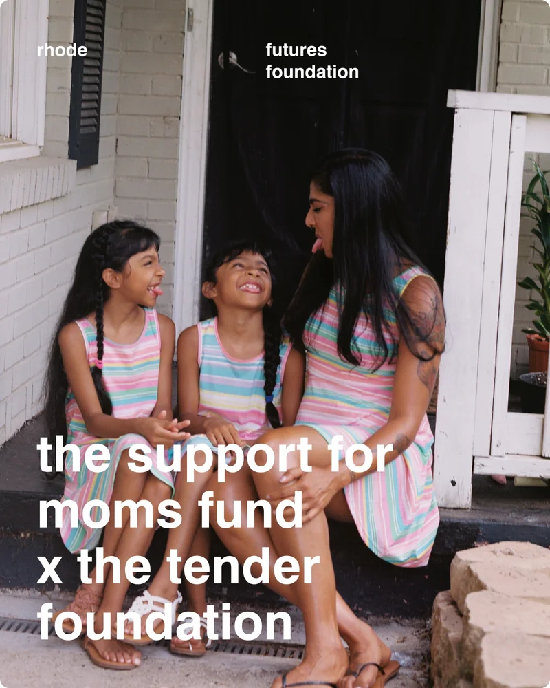 rhode futures foundation the support for moms fund x the tender foundation