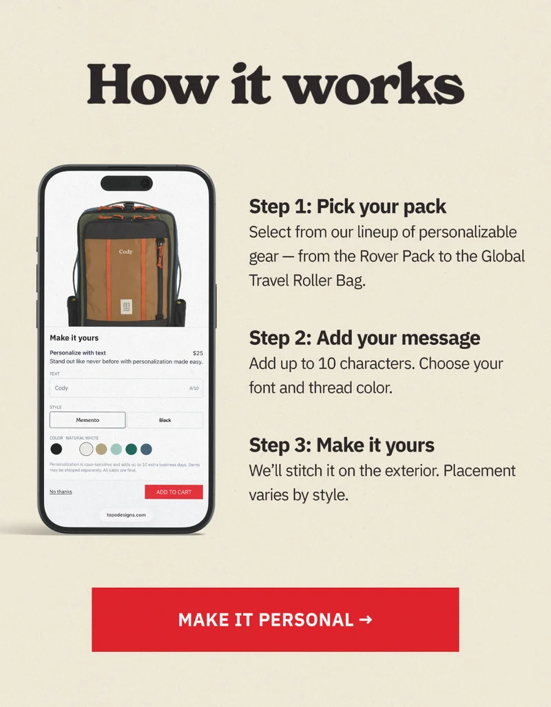 Personalize Your Bag