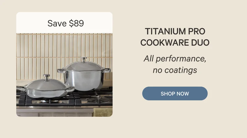 Titanium Pro Cookware Duo