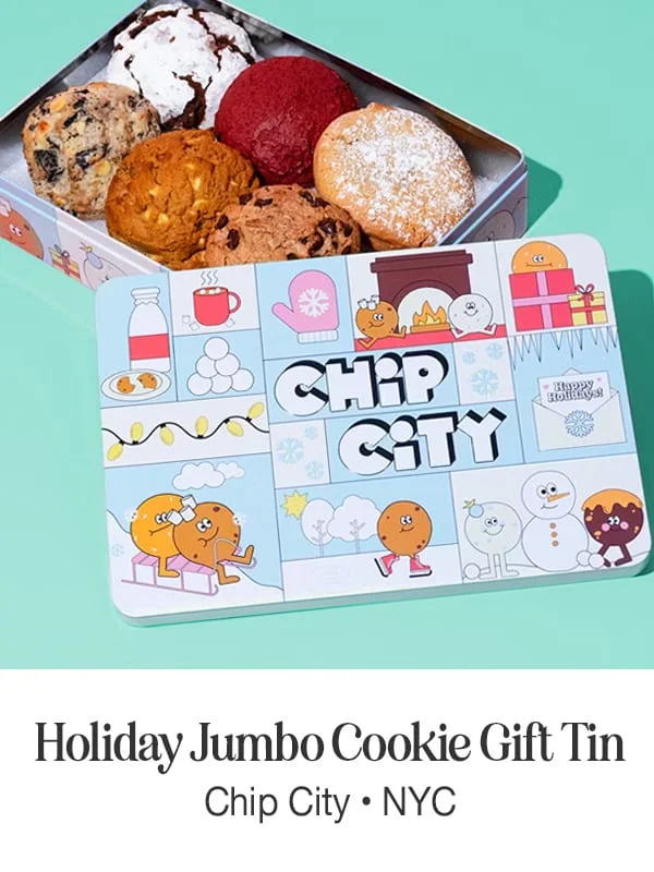 Holiday Jumbo Cookie Gift Tin