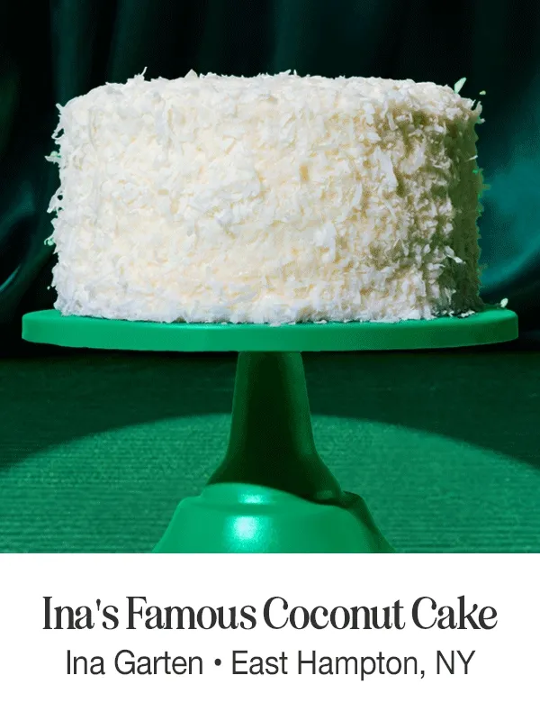 Ina's Famous Coconut Cake