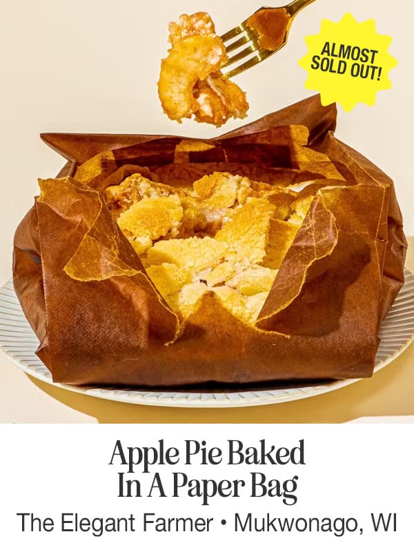 Apple Pie Baked in a Paper Bag