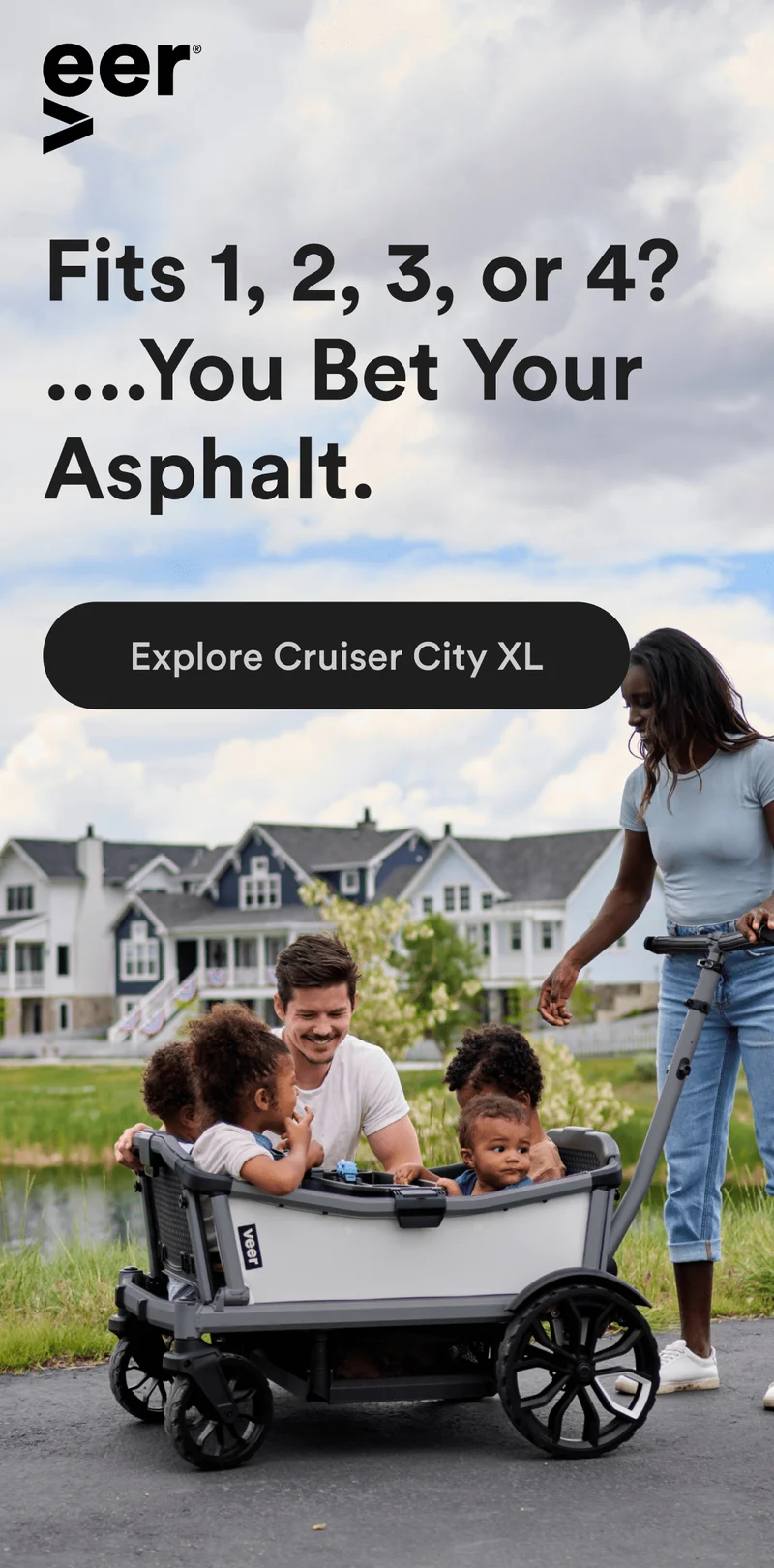 Fits 1, 2, 3, or 4? ....You Bet Your Asphalt. | Explore Cruiser City XL