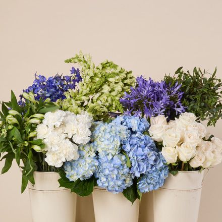 The Aquamarine DIY Flower Box Bouq