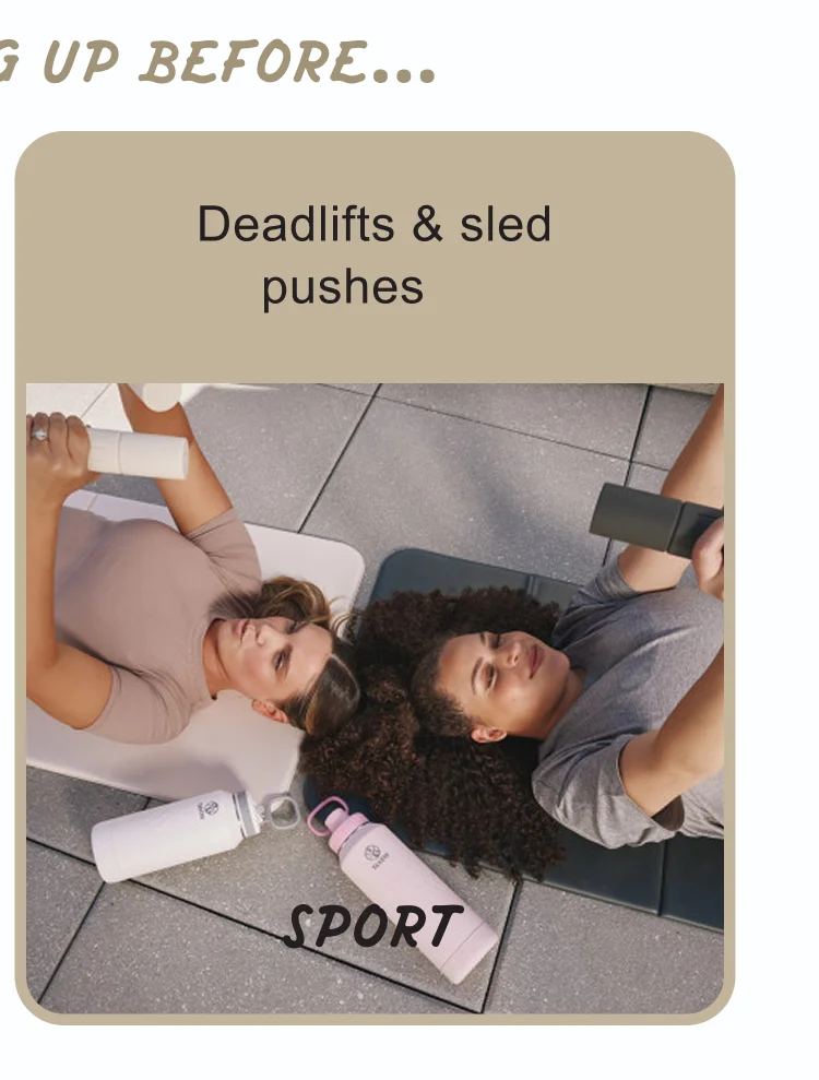 Deadlifts & sled pushes | Sport