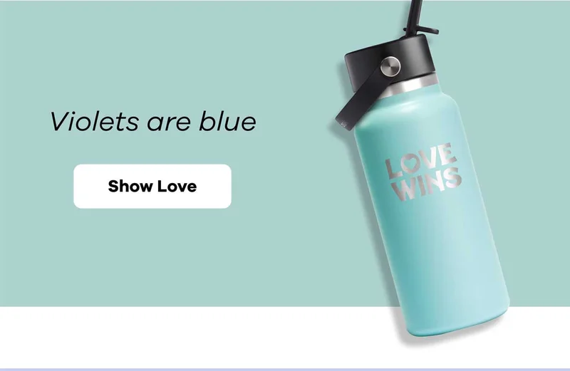 Violets are blue | Show Love