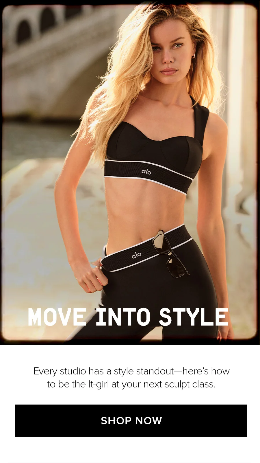MOVE INTO STYLE Every studio has a style standout-here's how to be the it-girl at your next sculpt class. SHOP NOW