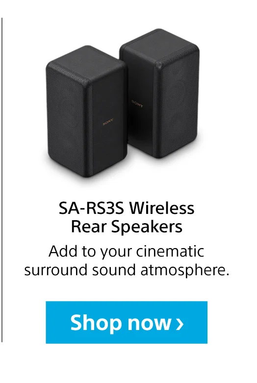 SA-RS3S Wireless Rear Speaker | Add to your cinematic surround sound atmosphere | Shop now