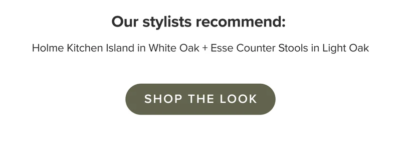 Our stylists recommend: Holme + Esse Counter Stools.