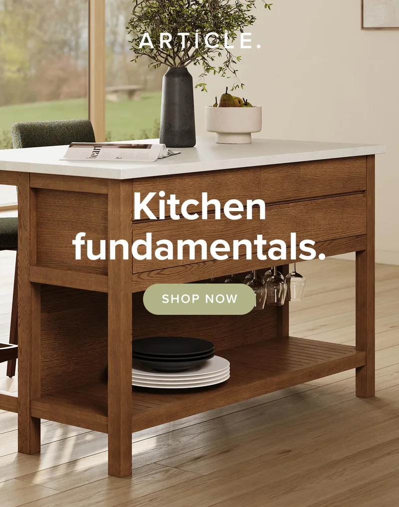 Kitchen fundamentals. Shop now.