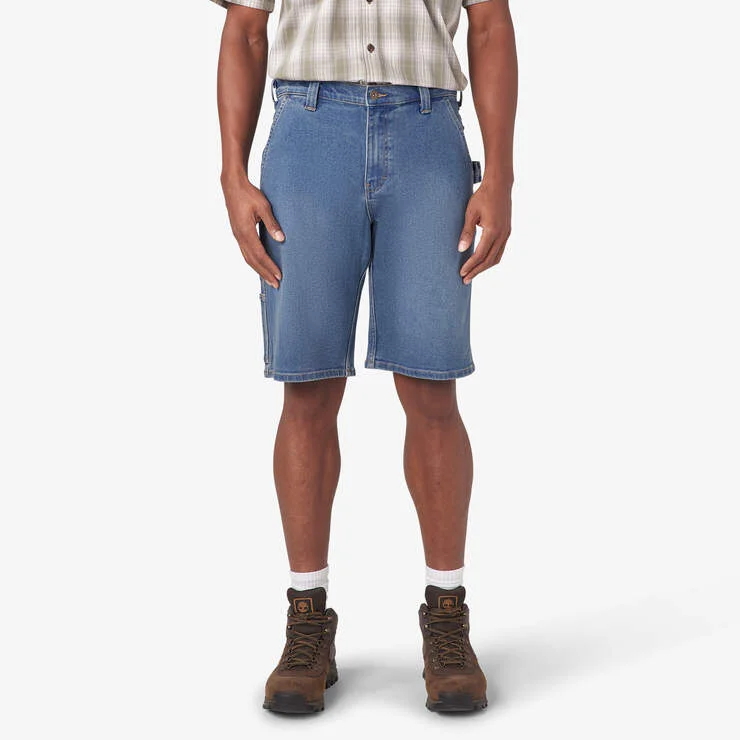 Denim Utility Shorts