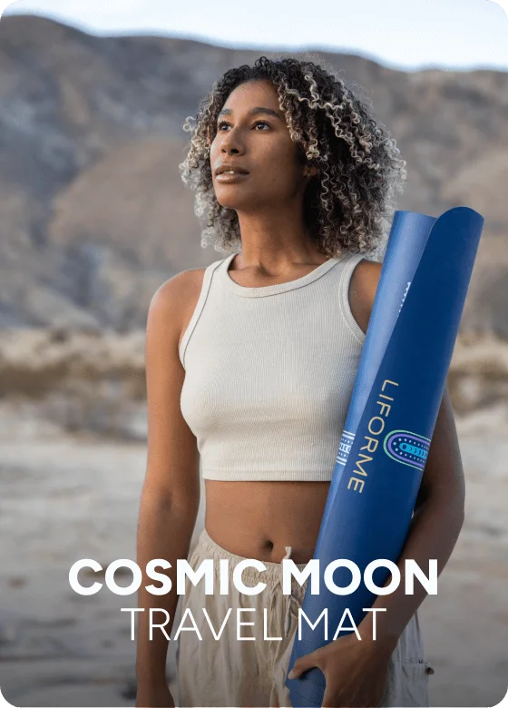 Cosmic Moon Travel Mat