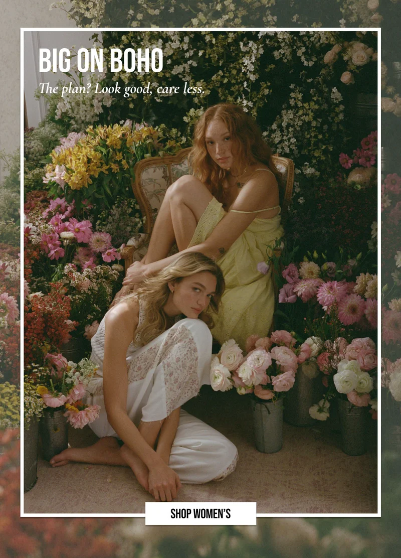 BIG ON BOHO | The plan? Look good, care less.| SHOP WOMEN'S