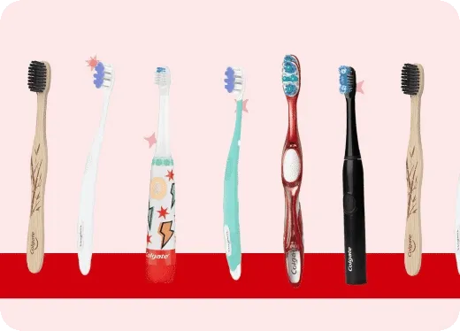 Image of Colgate toothbrushes